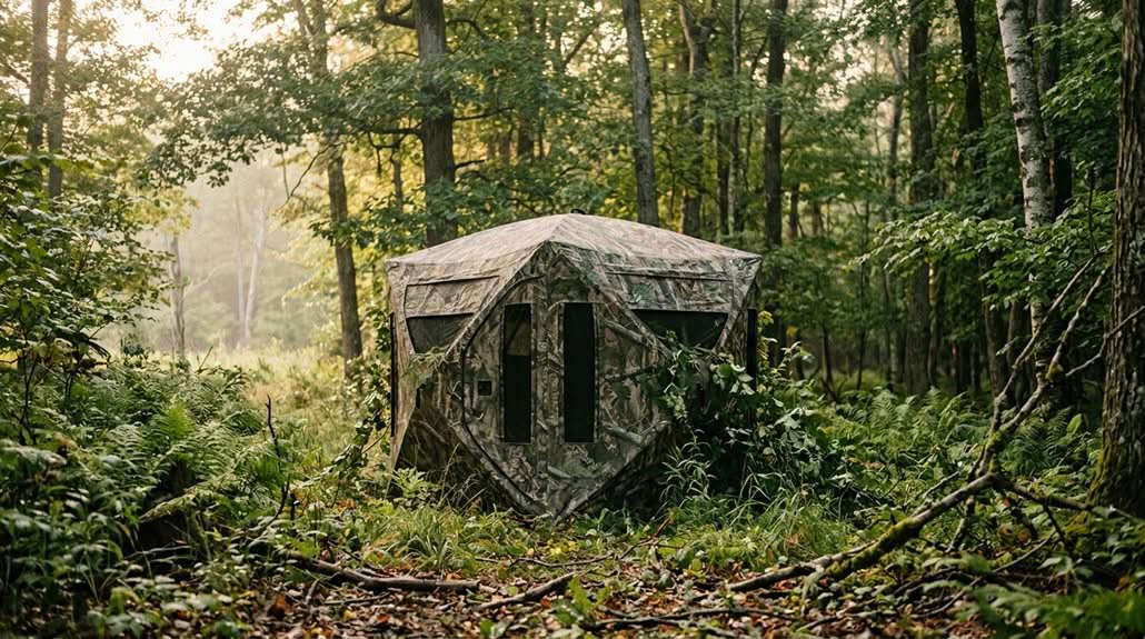 best ground blinds for bowhunting