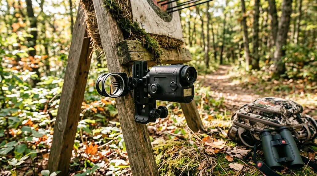 built in rangefinding bow sights