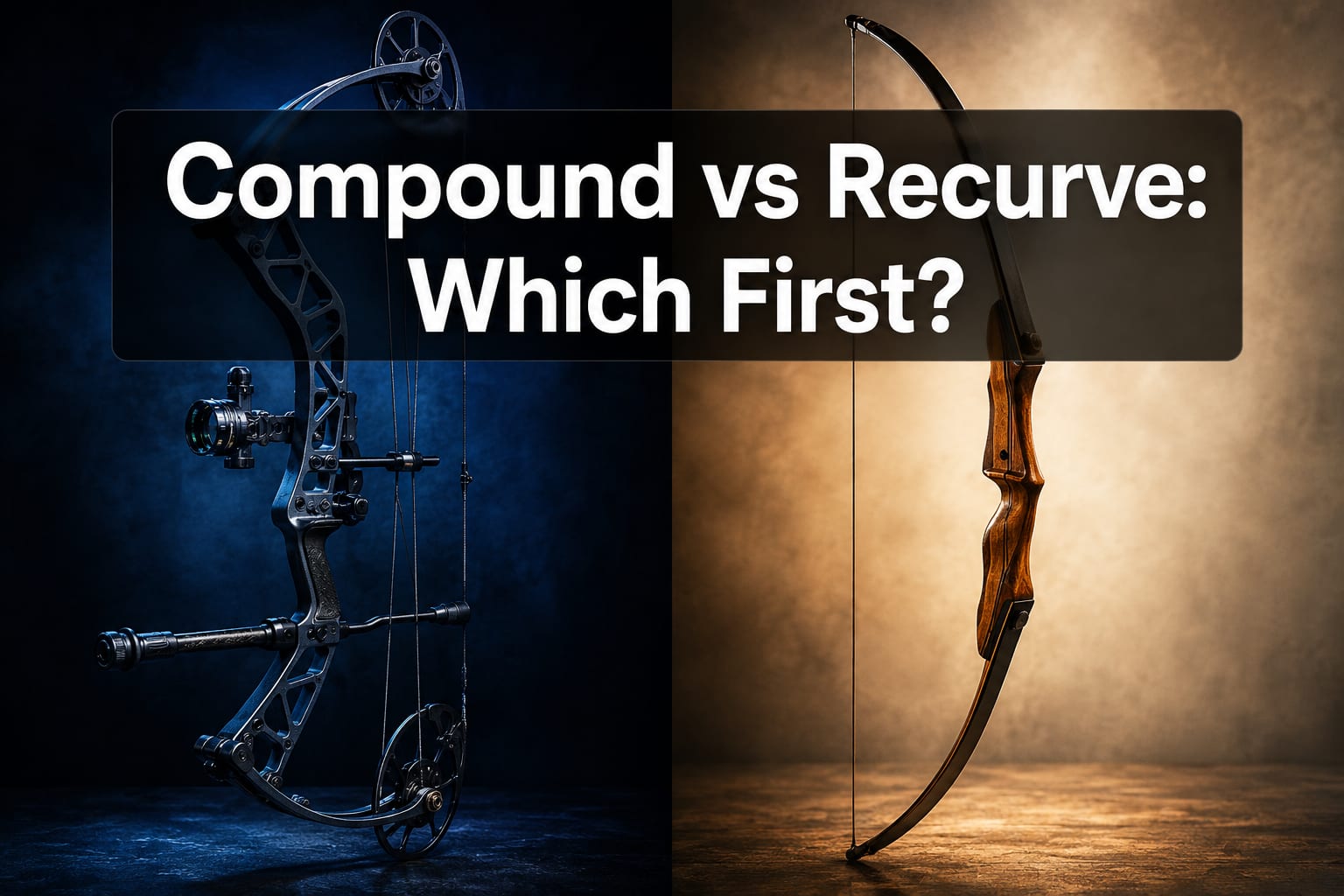 Compound vs Recurve: Which Should You Learn First?