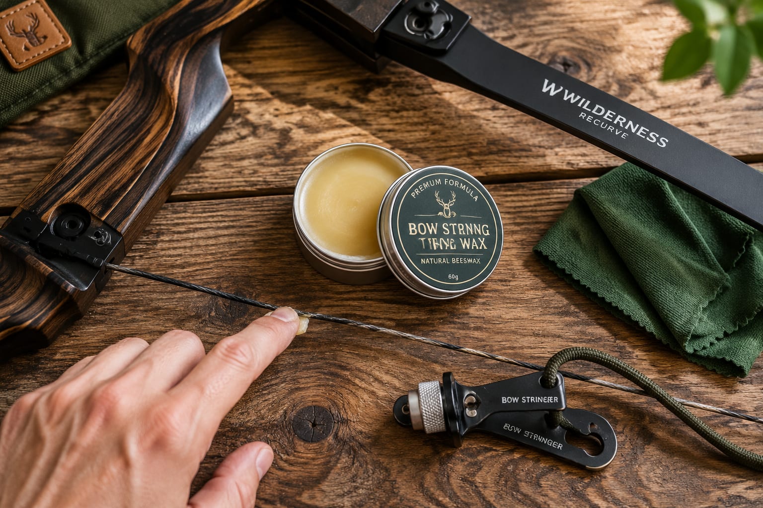 How Often Should You Wax a Compound Bow String vs Recurve Bow String?
