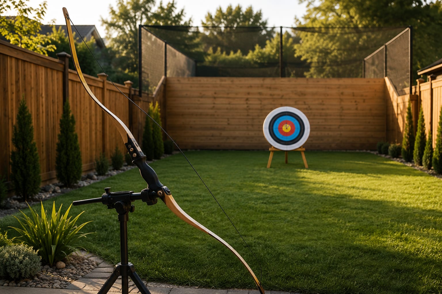 How to Build a Safe Backyard Archery Range
