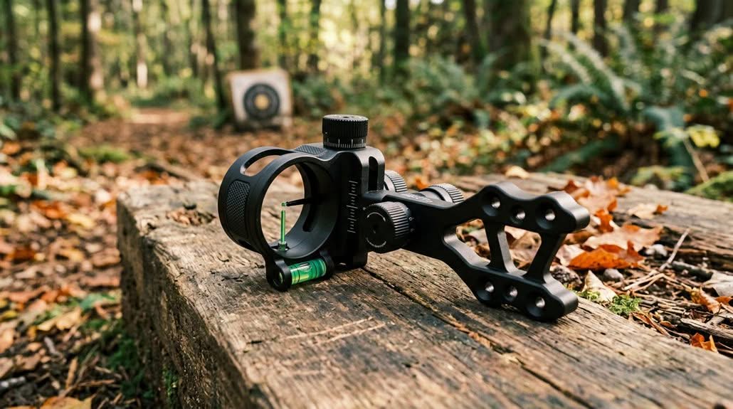 top single pin bow sights