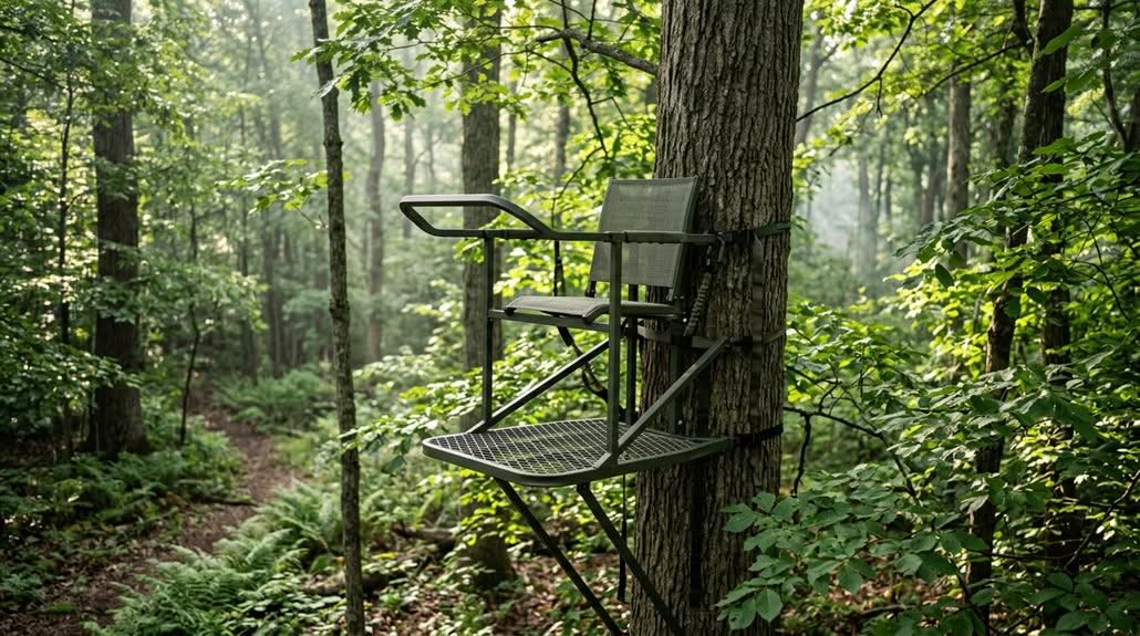 tree stand safety precision